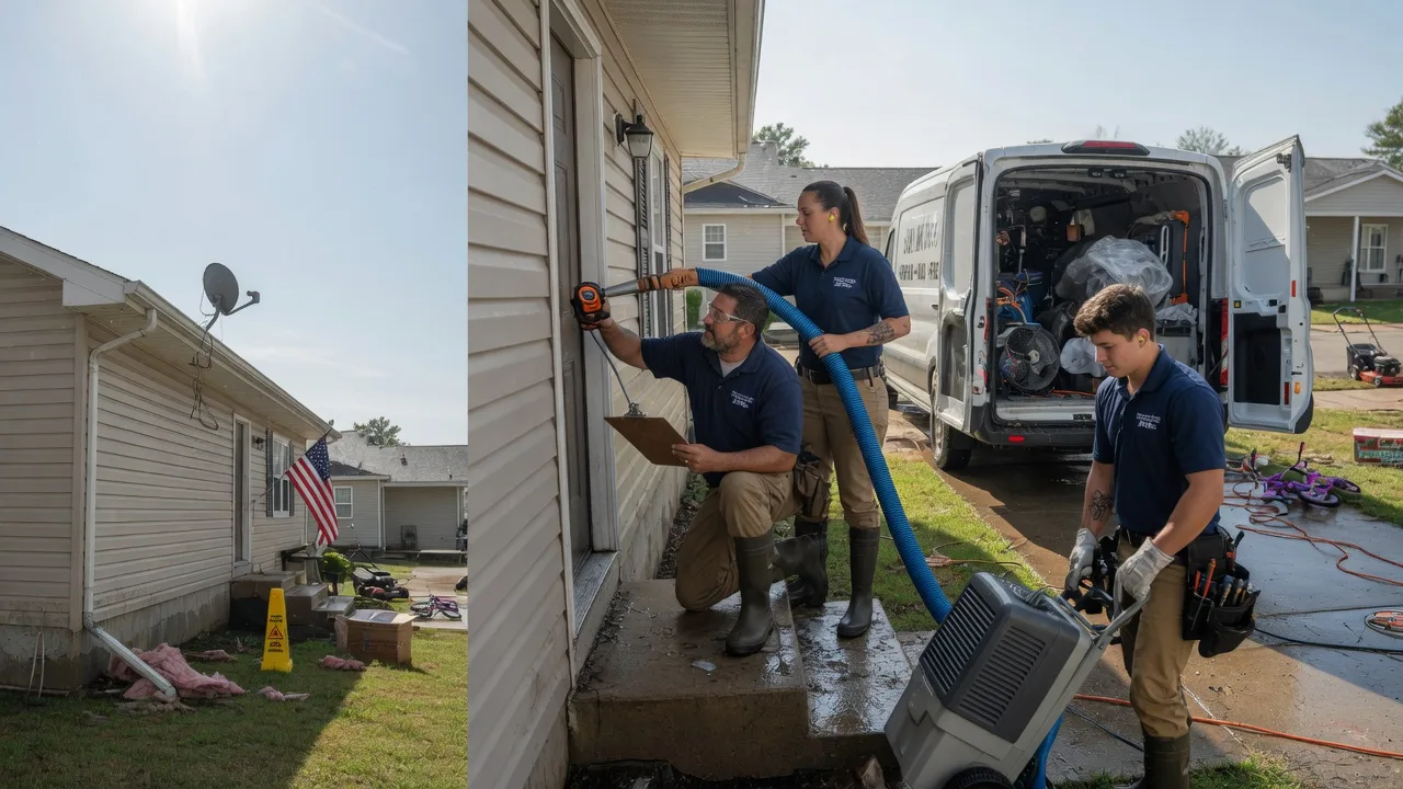 Ceiling Water Damage Restoration in Indianola, IA near me
